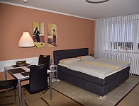 Blick in den Essbereich der Wohnung